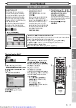 Preview for 47 page of Sharp DV-RW370S Operation Manual