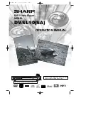 Sharp DV-SL10 Operation Manual preview