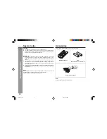 Предварительный просмотр 2 страницы Sharp DV-SL1000W Operation Manual