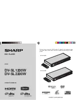 Sharp DV-SL1200W Operation Manual preview