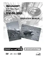 Sharp DV-SL20U Operation Manual preview