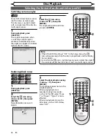 Preview for 58 page of Sharp DV-SR84RU Operation Manual