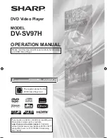 Sharp DV-SV97H Operation Manual предпросмотр