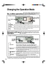 Preview for 12 page of Sharp DW-209EX Operation Manual