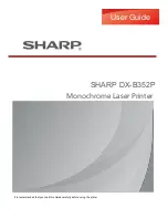 Sharp DX-B352P Manual предпросмотр