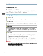 Preview for 34 page of Sharp DX-C200P Operation Hardware Manual