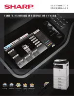 Sharp DX-C310 Operation Brochure preview