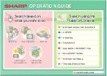 Preview for 1 page of Sharp DX-C311 - Color - All-in-One Operation Manual