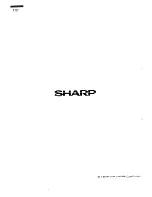 Preview for 47 page of Sharp E52 Service Manual