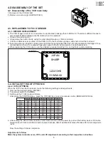 Preview for 3 page of Sharp E630T Service Manual