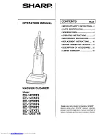 Sharp EC-12SXT4B Operation Manual preview