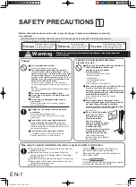 Preview for 4 page of Sharp EC-A1RA Operation Manual