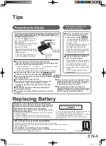 Preview for 7 page of Sharp EC-A1RA Operation Manual