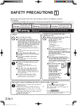 Предварительный просмотр 4 страницы Sharp EC-A1RAS Operation Manual