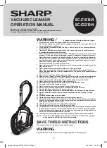 Предварительный просмотр 1 страницы Sharp EC-C1819-R Operation Manual