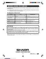 Предварительный просмотр 6 страницы Sharp EC-CB18 Operation Manual