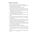 Предварительный просмотр 2 страницы Sharp EKJ-103-WH Instruction Manual