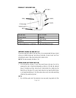 Предварительный просмотр 4 страницы Sharp EKJ-103-WH Instruction Manual