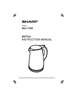 Preview for 1 page of Sharp EKJ-17SS Instruction Manual