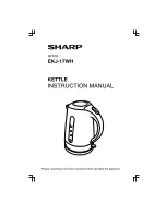 Sharp EKJ-17WH Instruction Manual предпросмотр