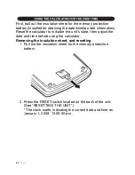 Preview for 6 page of Sharp EL-1750V Operation Manual