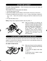 Preview for 8 page of Sharp EL-1801E Operation Manual