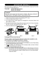 Предварительный просмотр 14 страницы Sharp EL-1801E Operation Manual