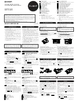 Предварительный просмотр 1 страницы Sharp EL-1801P Operation Manual