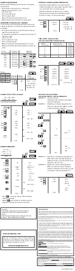 Preview for 12 page of Sharp EL 2196BL - Heavy Duty Color Printing... User Manual