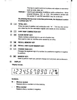 Preview for 6 page of Sharp EL-2630L Operation Manual