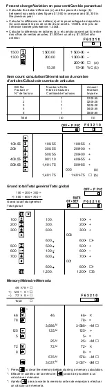 Preview for 12 page of Sharp EL-2630P II User Manual