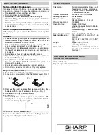 Preview for 4 page of Sharp EL-501W Operation Manual