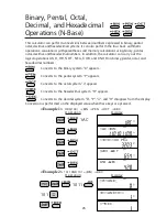 Preview for 26 page of Sharp EL-509W Operation Manual