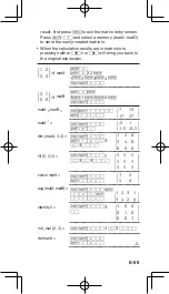 Preview for 167 page of Sharp EL-5160S Operation Manual