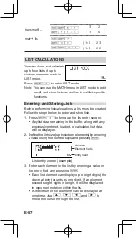 Preview for 168 page of Sharp EL-5160S Operation Manual