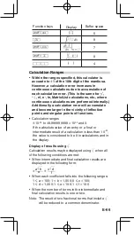 Preview for 177 page of Sharp EL-5160S Operation Manual