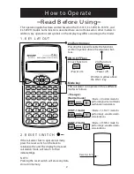 Preview for 3 page of Sharp EL-531R Operation Manual