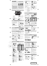 Предварительный просмотр 1 страницы Sharp EL-6900 Operating Manual