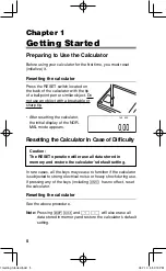 Preview for 6 page of Sharp EL 738C - 10-Digit Financial Calculator Operation Manual