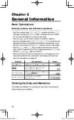 Preview for 12 page of Sharp EL 738C - 10-Digit Financial Calculator Operation Manual