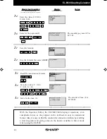 Preview for 14 page of Sharp EL-9400 Handbook