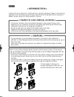 Предварительный просмотр 3 страницы Sharp EL-99T Operation Manual