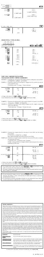 Preview for 11 page of Sharp EL1801PIII - Printing Calculator, 12-Digit User Manual