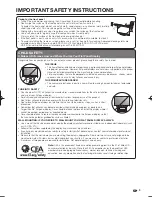 Предварительный просмотр 7 страницы Sharp Elite PRO-60X5FD Operating Instructions Manual