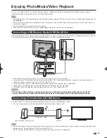 Предварительный просмотр 53 страницы Sharp Elite PRO-60X5FD Operating Instructions Manual