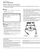 Preview for 2 page of Sharp Elite PRO-60X5FD Service Manual