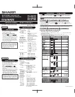 Sharp ELSI MATE EL-244W Operation Manual preview