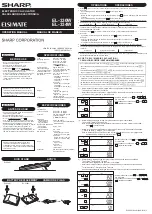 Sharp ELSI MATE EL-334W Operation Manual preview