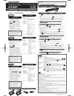 Preview for 1 page of Sharp Elsi Mate EL-R297 Operation Manual