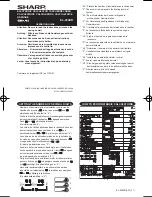 Preview for 1 page of Sharp ELSIMATE EL-233ER Operation Manual